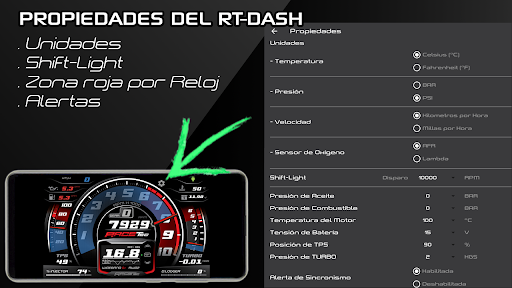 RT-Dash Screen 3