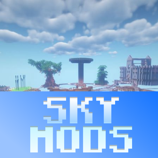 Sky Mods for minecraft logo