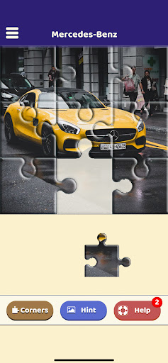 Android application Mercedes-Benz Love Puzzle screenshort