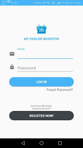 My Essilor Incentive Screen 2
