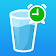 water tracker for weight loss icon