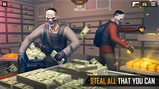 Real Gangster Bank Robber Game MOD APK 1