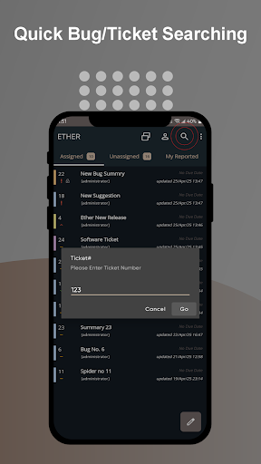 ETHER - MantisBT Mobile Client