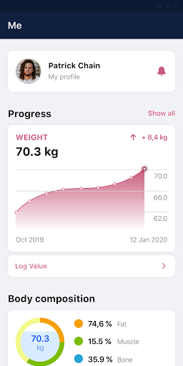 Four Friends Fitness Screen 3