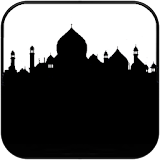 Taj Mahal Silhouette icon