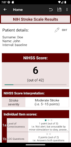 NIH Stroke Scale (NIHSS) proのおすすめ画像5