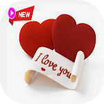 Cover Image of डाउनलोड Love Hearts Gifs images HD - Romantic hearts 1.22 APK