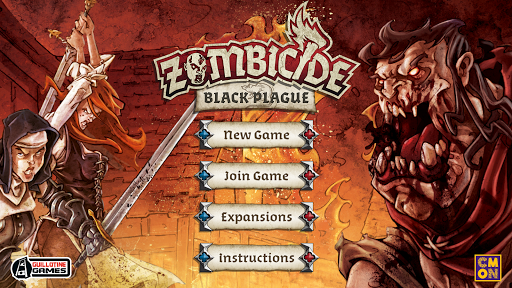 Android application Zombicide: Black Plague Compan screenshort