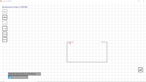 Sheet metal bending calculator