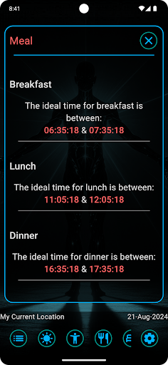 Solar Circadian Clock Screenshot 4 - AppWisp.com