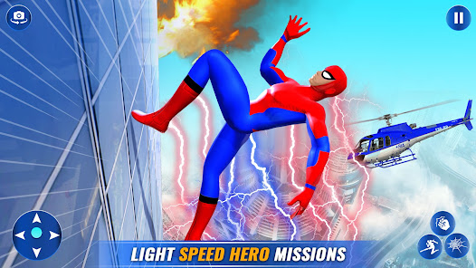 Spider Speed Hero Spider Games 1.0 APK + Mod (Unlimited money) untuk android