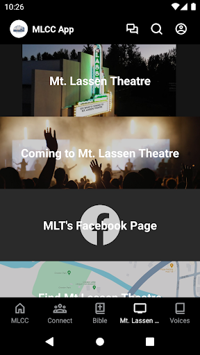 Mt Lassen Community Church App Screen 3