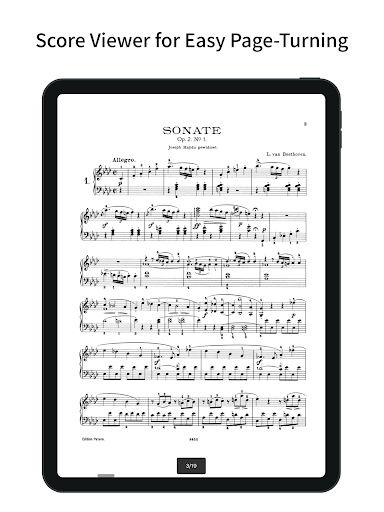 Android application ScorePDF: Sheet Music Viewer screenshort