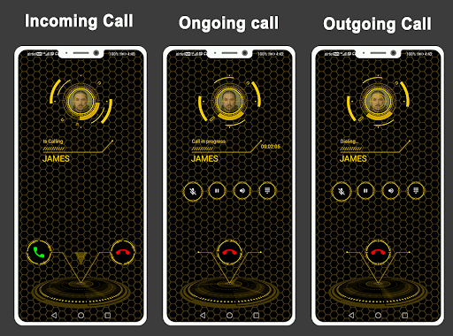 Android application Hi-tech Phone Dialer & Contact screenshort