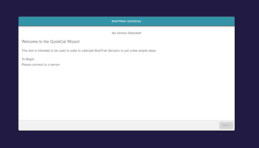 Android application BodiTrak QuickCal screenshort