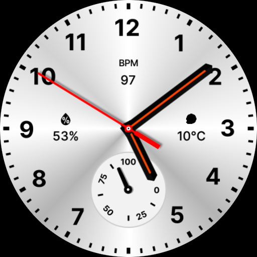 Metallic Watch Face screenshot 5