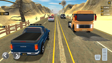 Heavy Traffic Rider Car Game