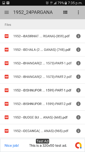 পশ্চিমবঙ্গ পুরানো ভোটার তালিকা Screen 3
