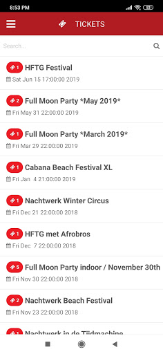 Caribbean Ticketshop Screen 2