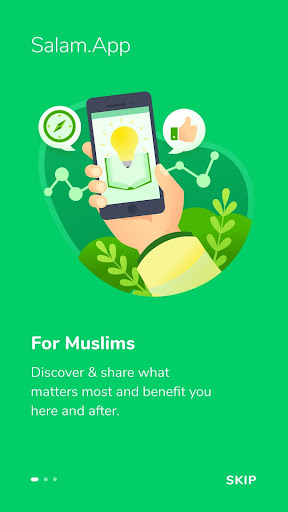 Android application SalamApp screenshort