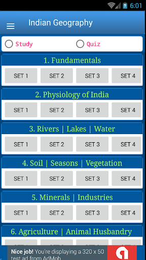 Indian Geography Quiz 1250 MCQ Screen 2