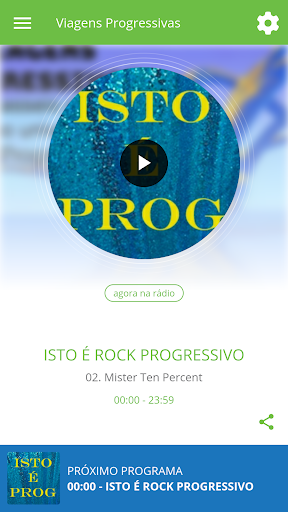Android application Viagens Progressivas screenshort