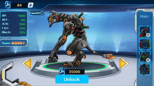 لعبة Mecha Colosseum apk مهكر2