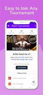 BGMI Tournaments  Free UC, Royal Pass Giveaway Apk Download NEW 2021 2