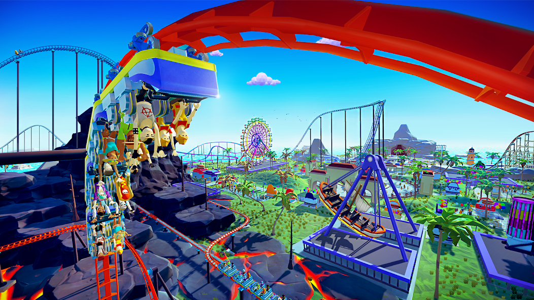 Real Coaster: Idle Game 1.0.589 APK + Mod (Remove ads) for Android