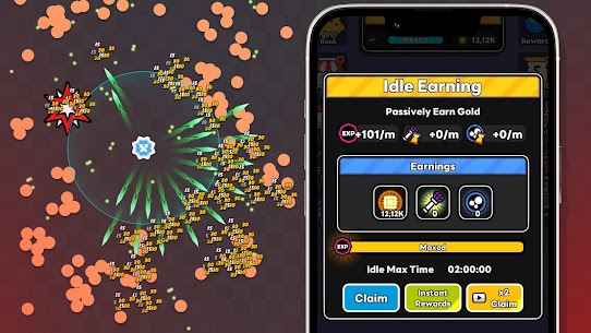 Idle Cannon MOD APK: Tower TD Geometry (God Mode/Unlimited Money) Download 9