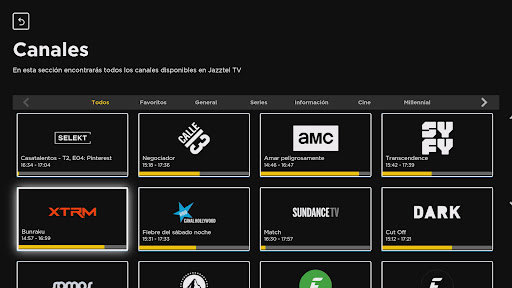 Jazztel TV para Android TV screenshot 10