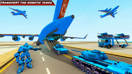 Tank Robot Plane Transport 3D  screenshots 2