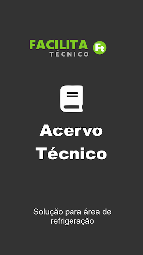 Android application Facilita Técnico screenshort
