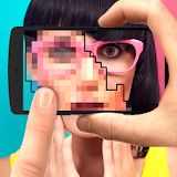 Pixel 8 bit editor effects icon