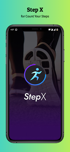 Android application Step X - Step Count Tracker screenshort