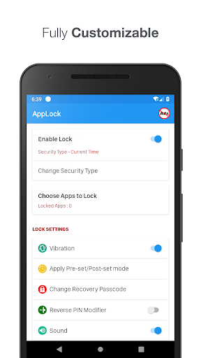 AppLock 1.3.9 screenshots 1