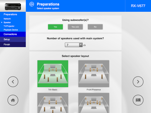 Screenshot of AV SETUP GUIDE