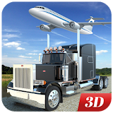Airport Transport Cargo Delivery Truck Driving Sim icon