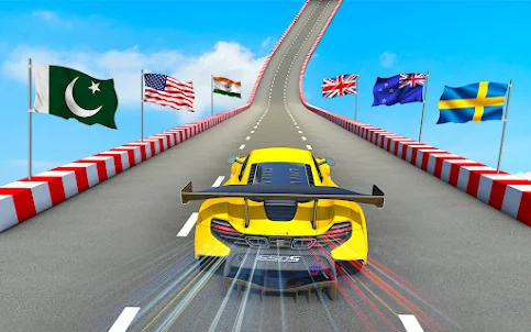 GT Car Stunt: Ramp Car Race 3D