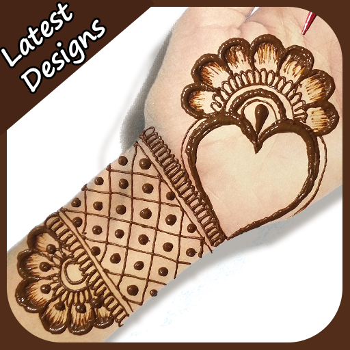 Mehndi Design Easy Simple logo