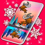 Cover Image of Herunterladen Reindeer HD Live Wallpaper  APK