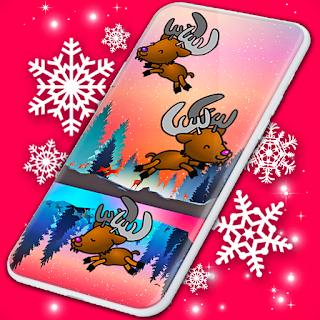 Reindeer HD Live Wallpaper apk