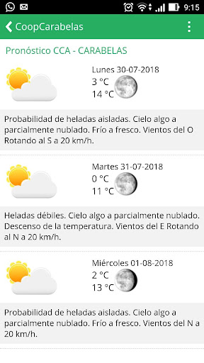 CoopCarabelas Móvil Screen 2