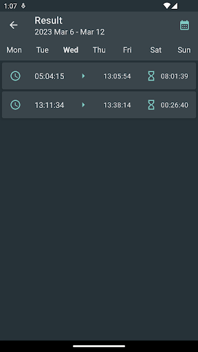 tTime Screen 3