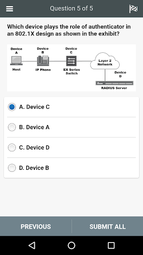 JN0-1101 All-in-One Exam Screen 3