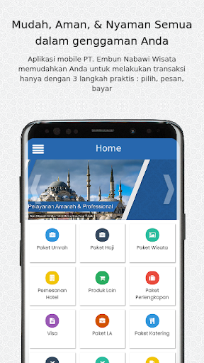 Android application Embun Nabawi screenshort