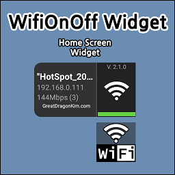 Ikonbilde WifiOnOffWidget(Wifi Home  Wid
