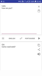 English Portuguese Translator