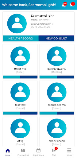 Android application Dinu Multispeciality Hospital screenshort