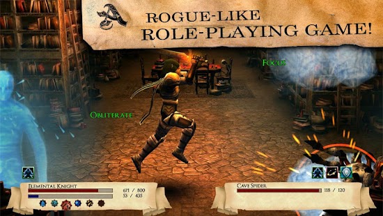 Captura de pantalla de Skilltree Saga